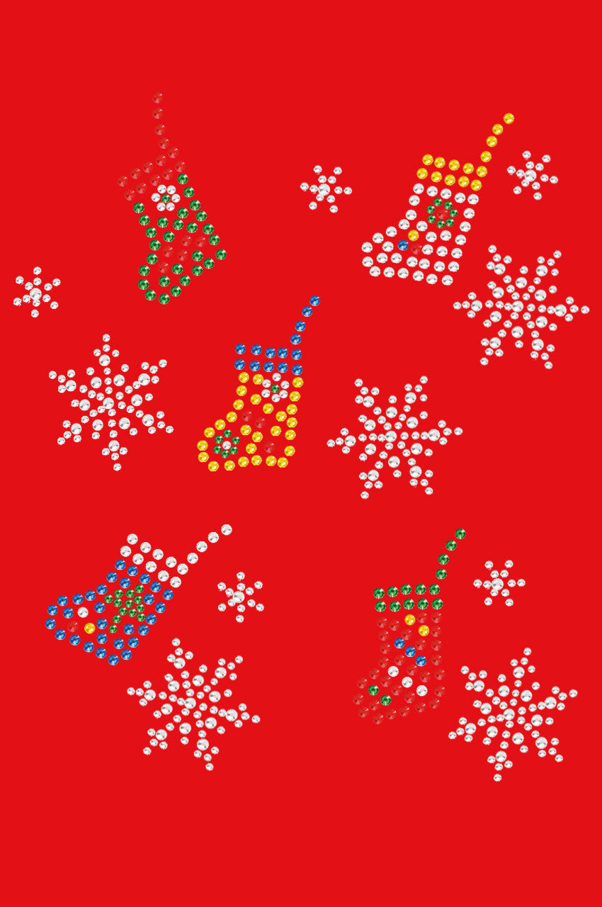 Stockings & Snowflakes - Bandana