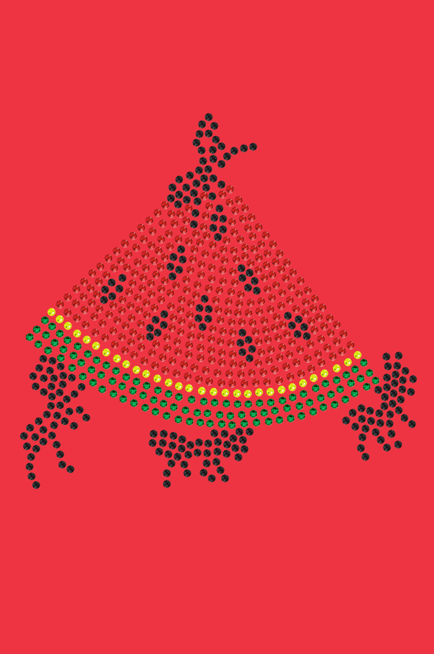 Watermelon with Ants - Womens T-shirt