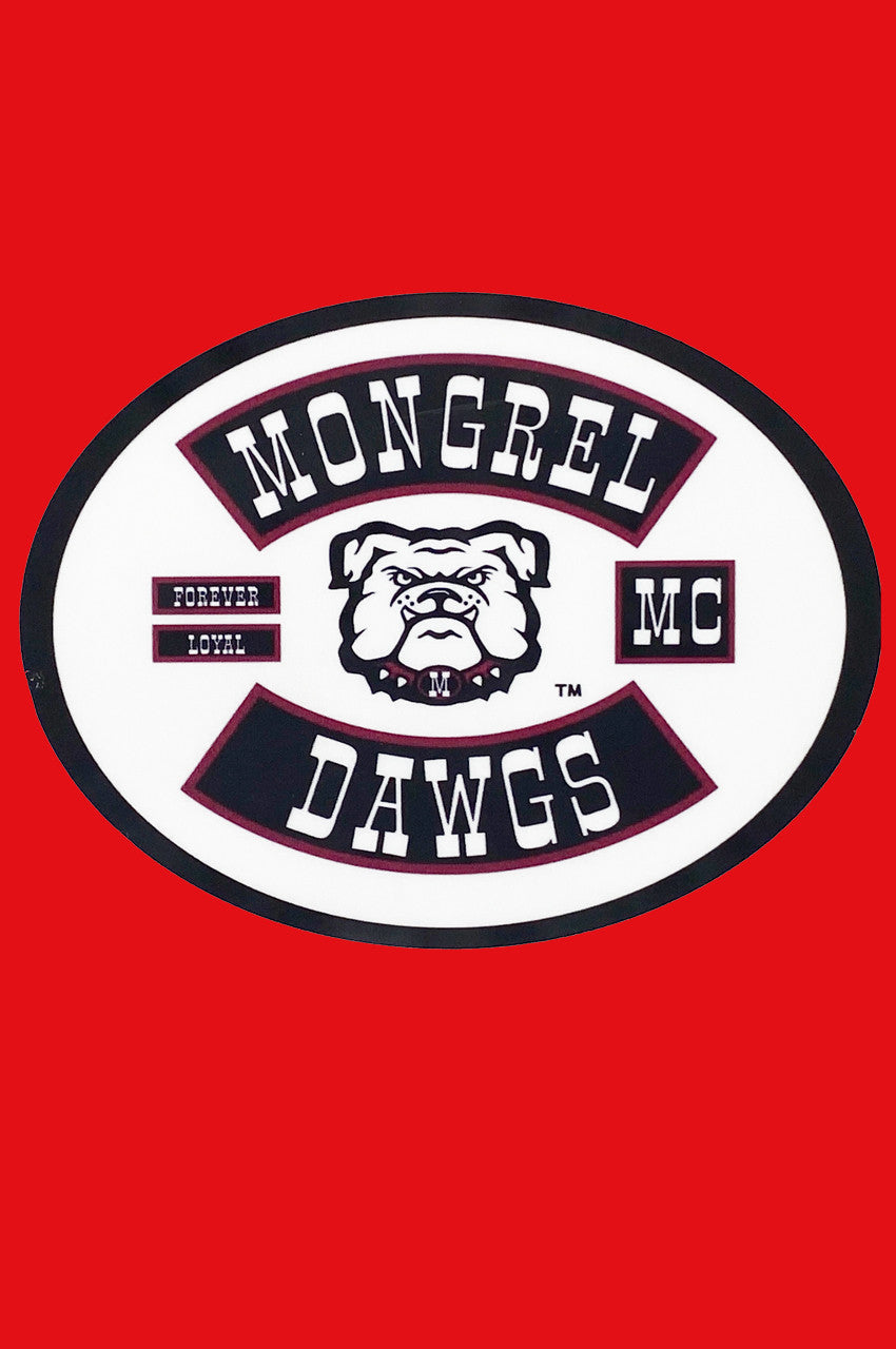 Mongrel Dawgs MC Logo Dog Sleeveless Tank