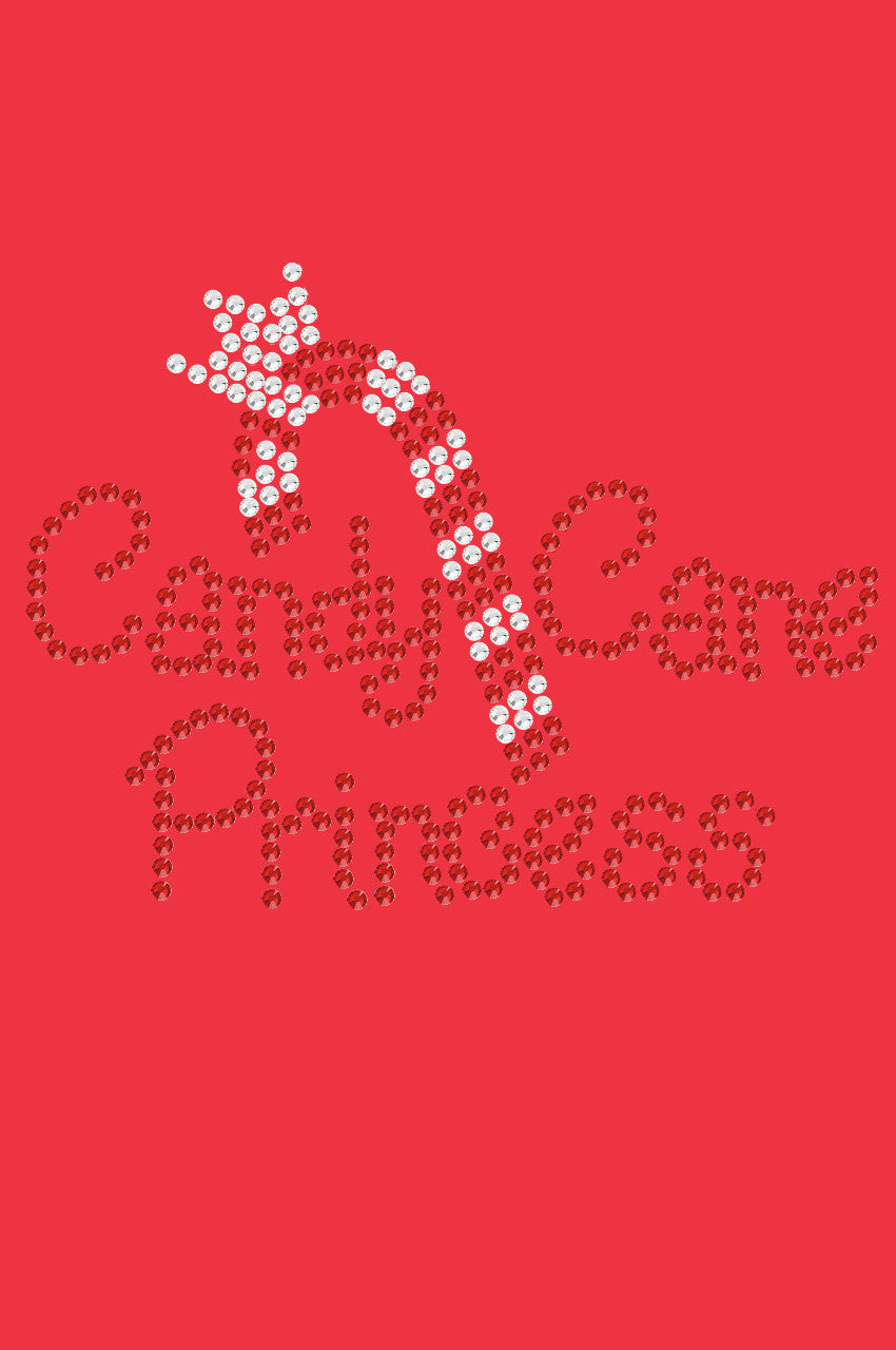 Candy Cane Princess - Womens T-shirt