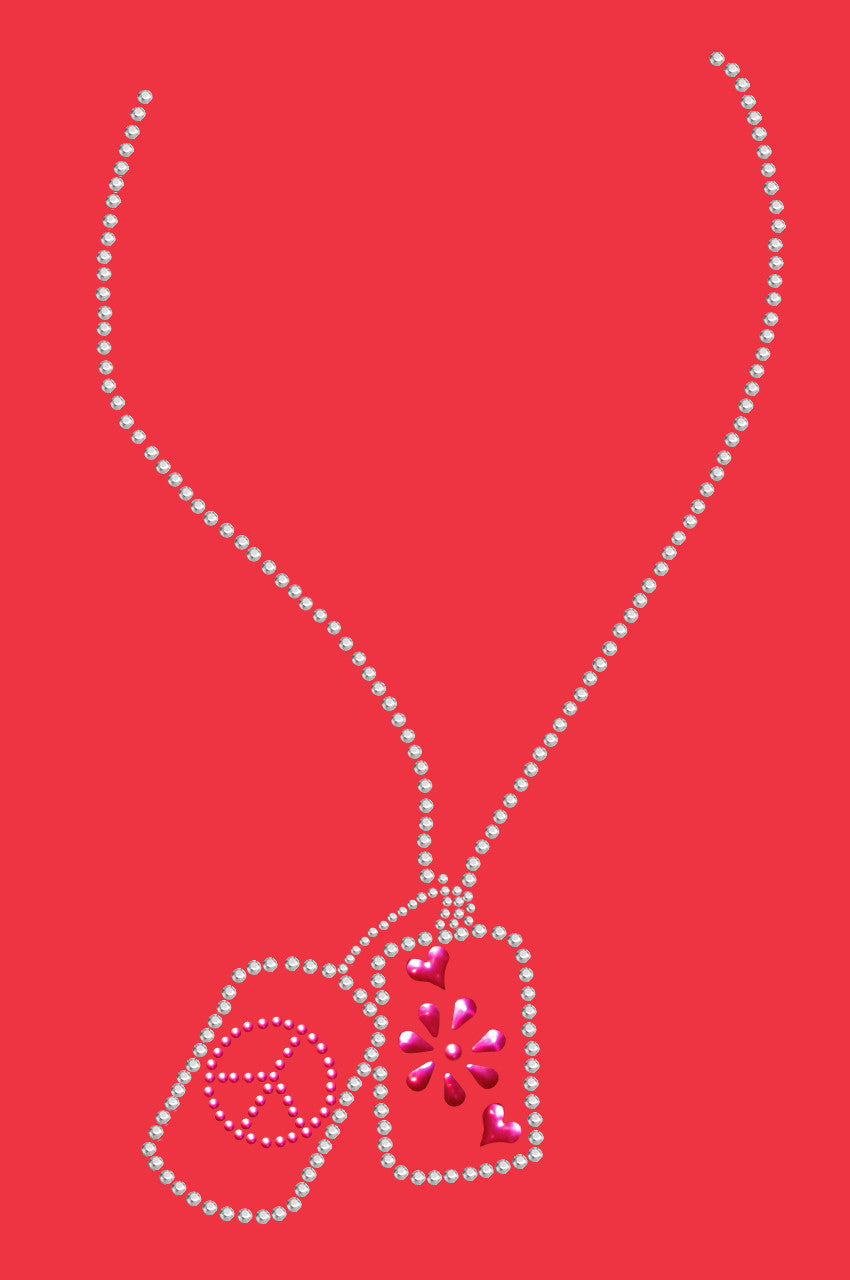 Dog Tags Necklace 2- Womens T-shirt