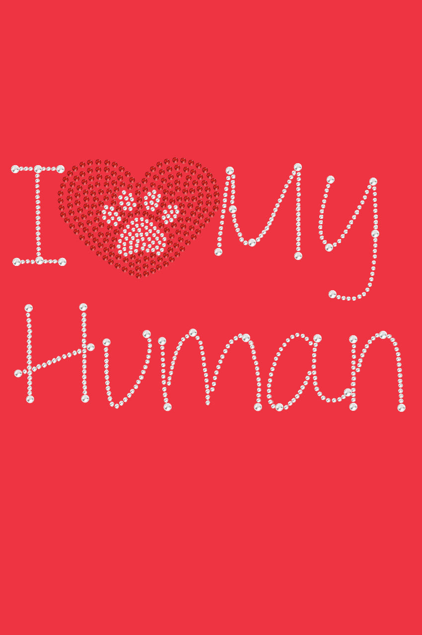 I Love My Human - bandana