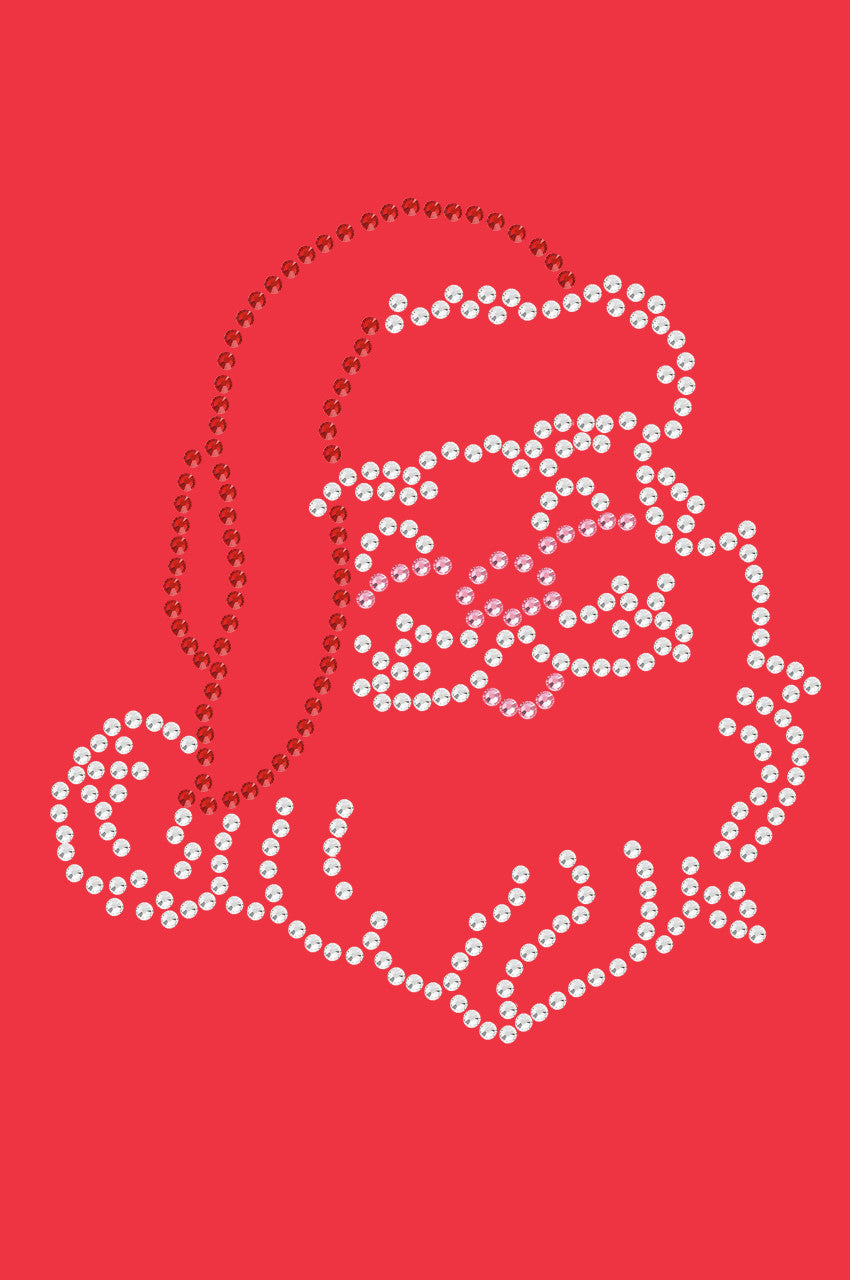 Santa Face Small - Bandana