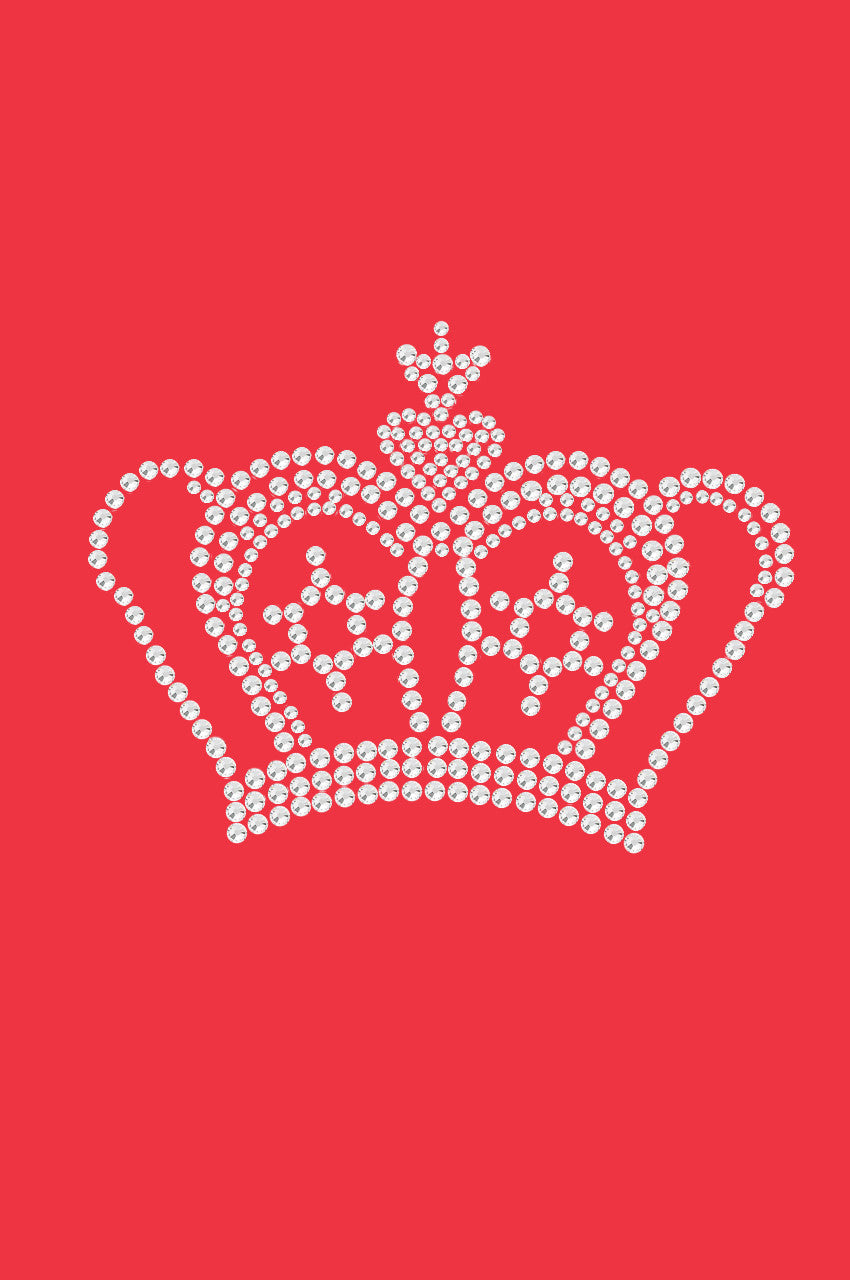 Crown 12 (Rhinestones) - Womens T-shirt