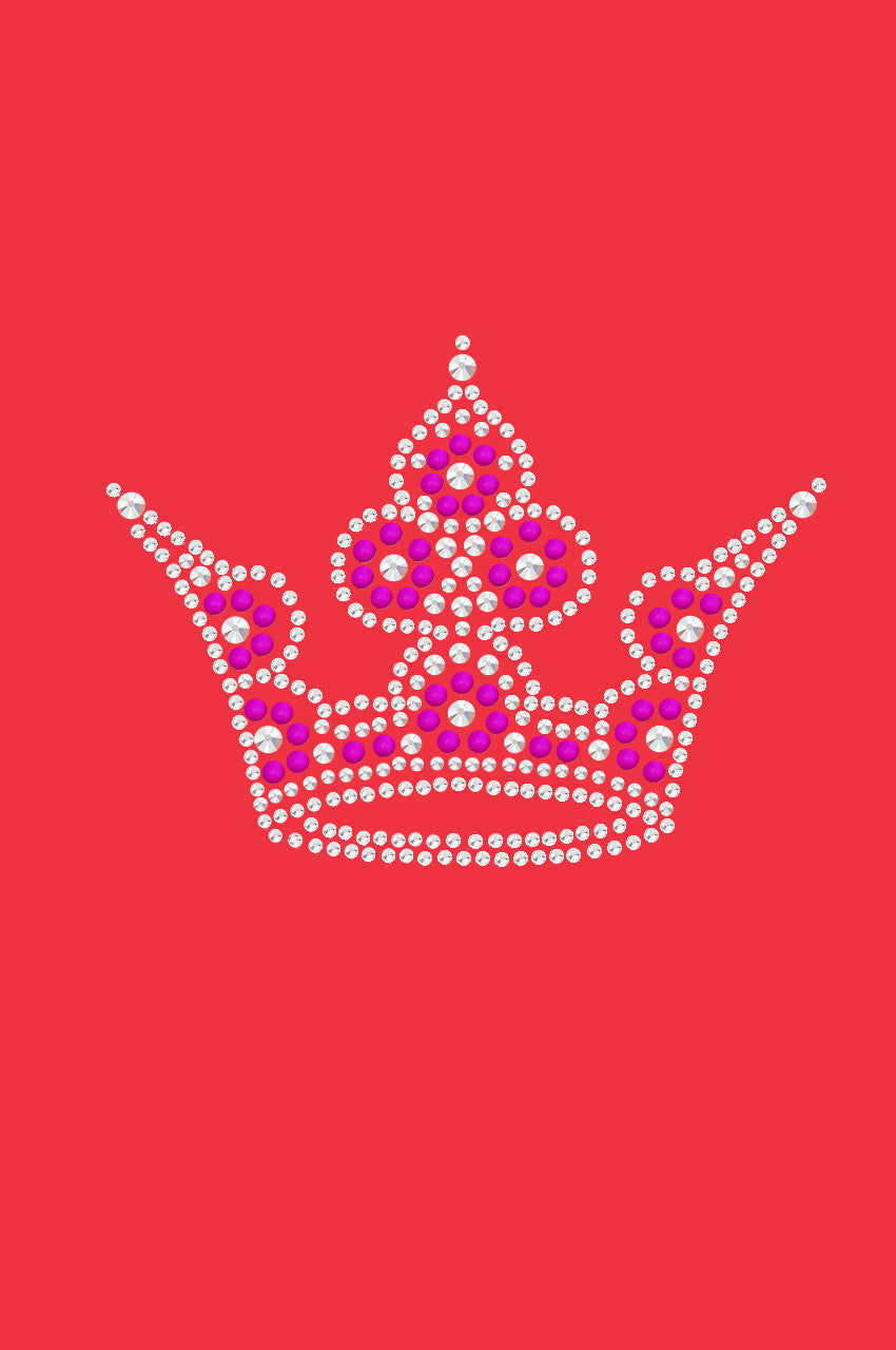 Crown 6 (Pink, & AB) - Womens T-shirt