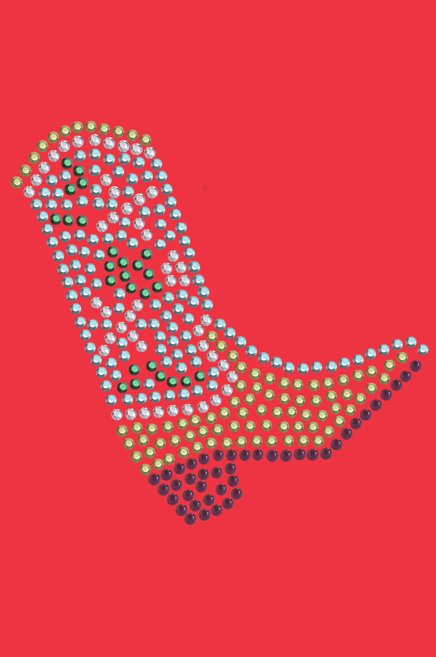 Boot (Green & Turquoise) - Women's T-shirt