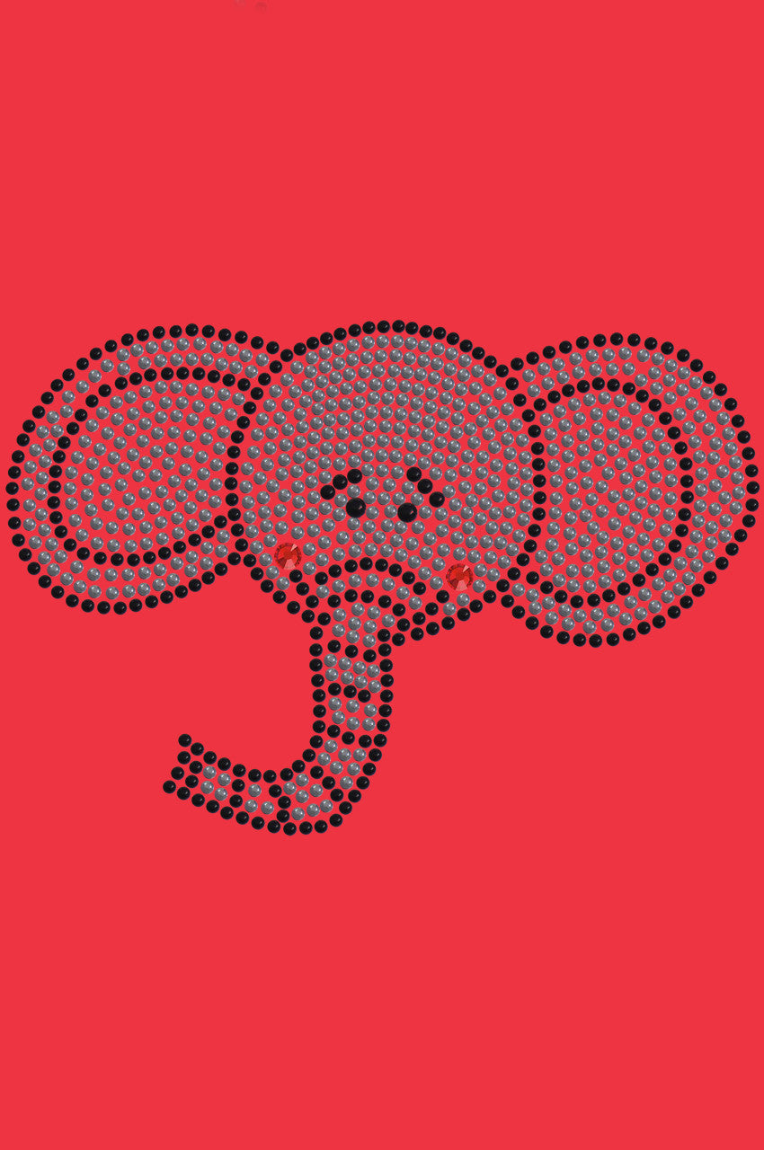 Elephant face - Womens T-shirt