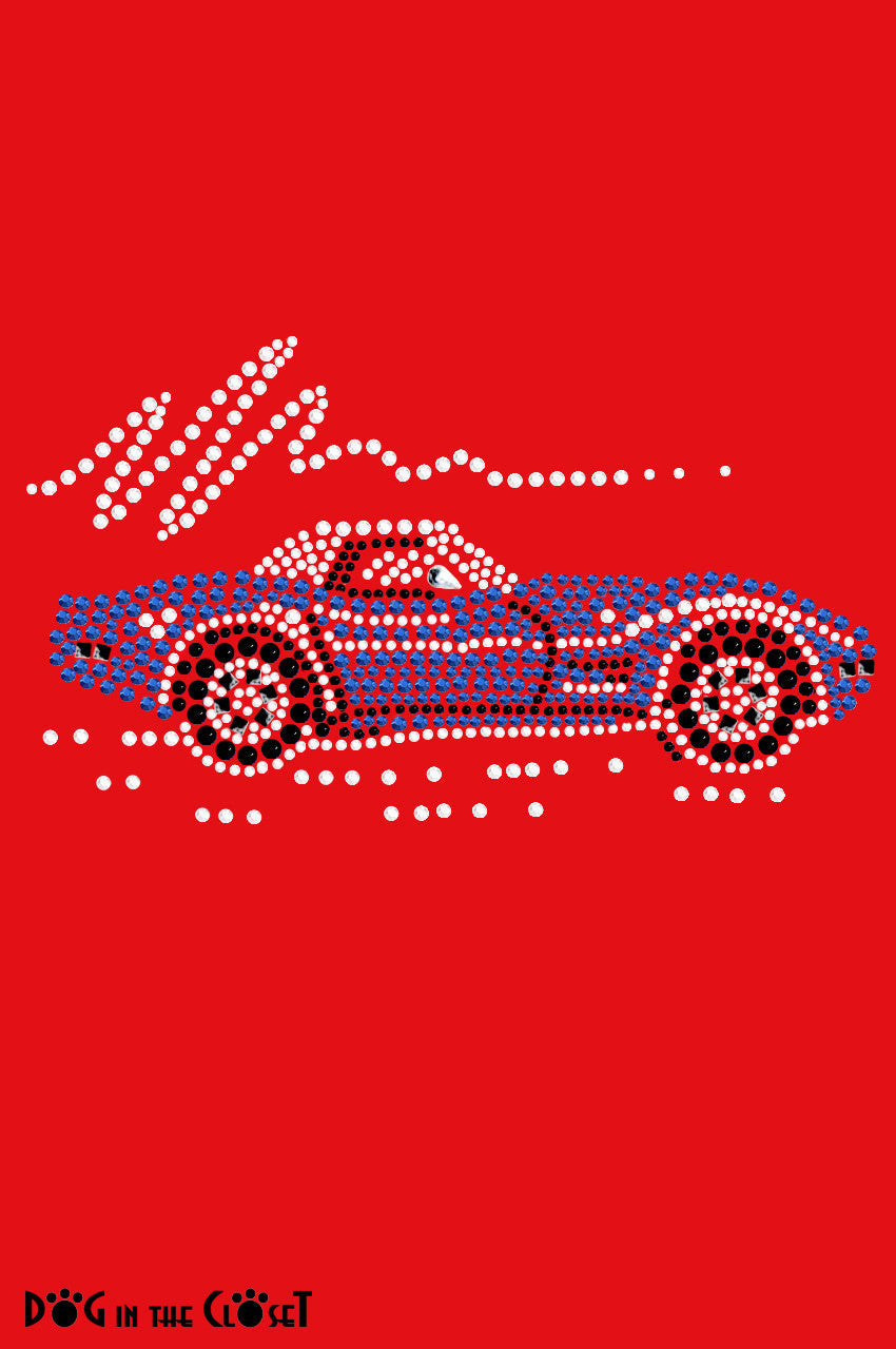 Blue Corvette - Womens T-shirt