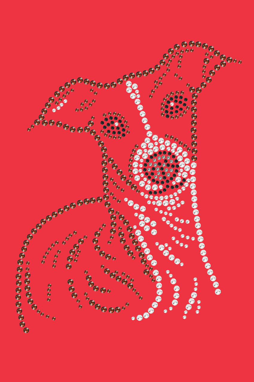 Italian Greyhound Face - bandana