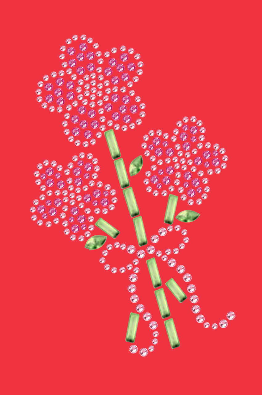 Pink Flower Bouquet - Bandanna