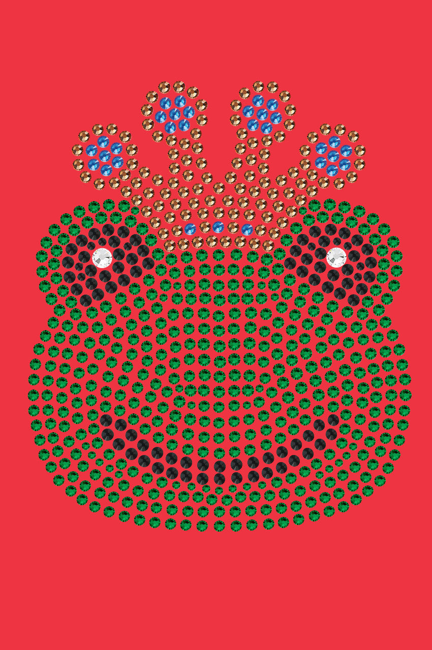 Frog with Blue Crown - Womens T-shirt