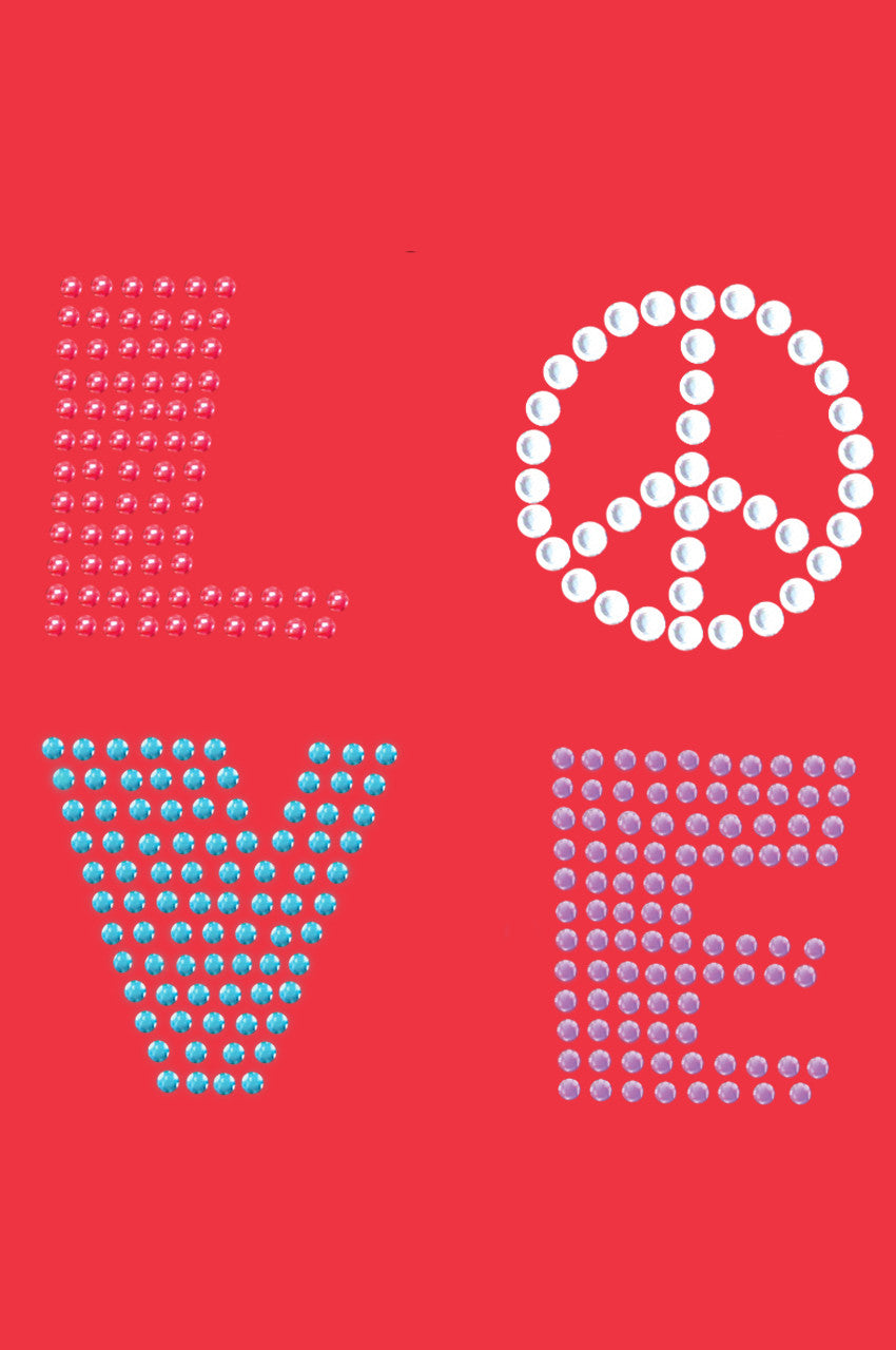 Love with Peace Sign - Bandanna