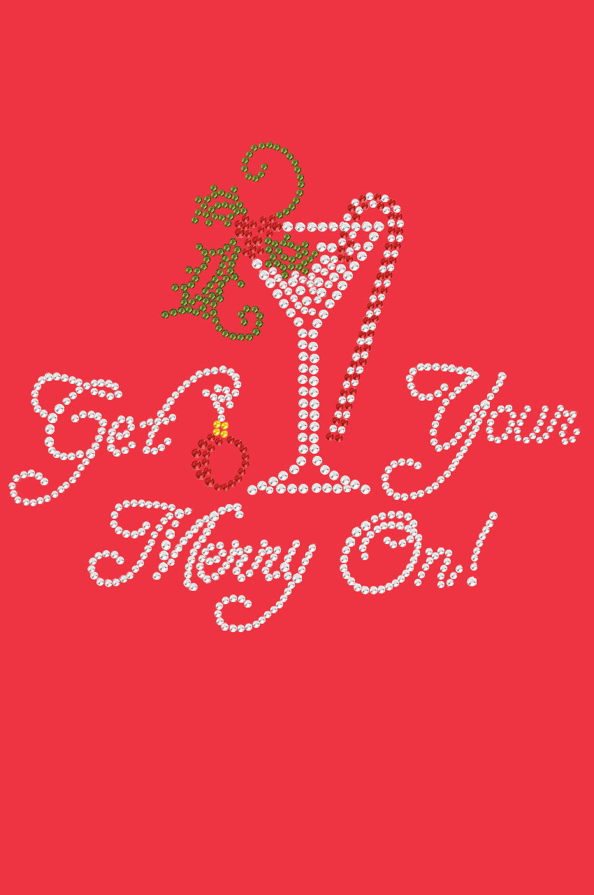 Christmas Martini - Womens Tee