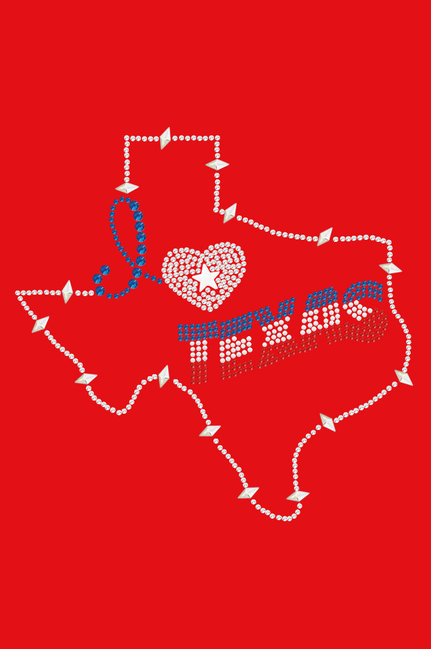 I Love Texas - Womens Tee