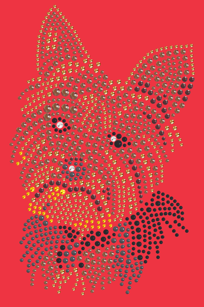 Yorkie Face 1 - bandana