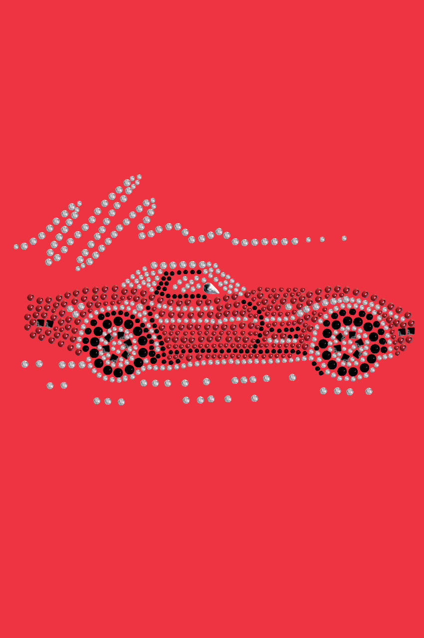 Red Corvette - Womens T-shirt