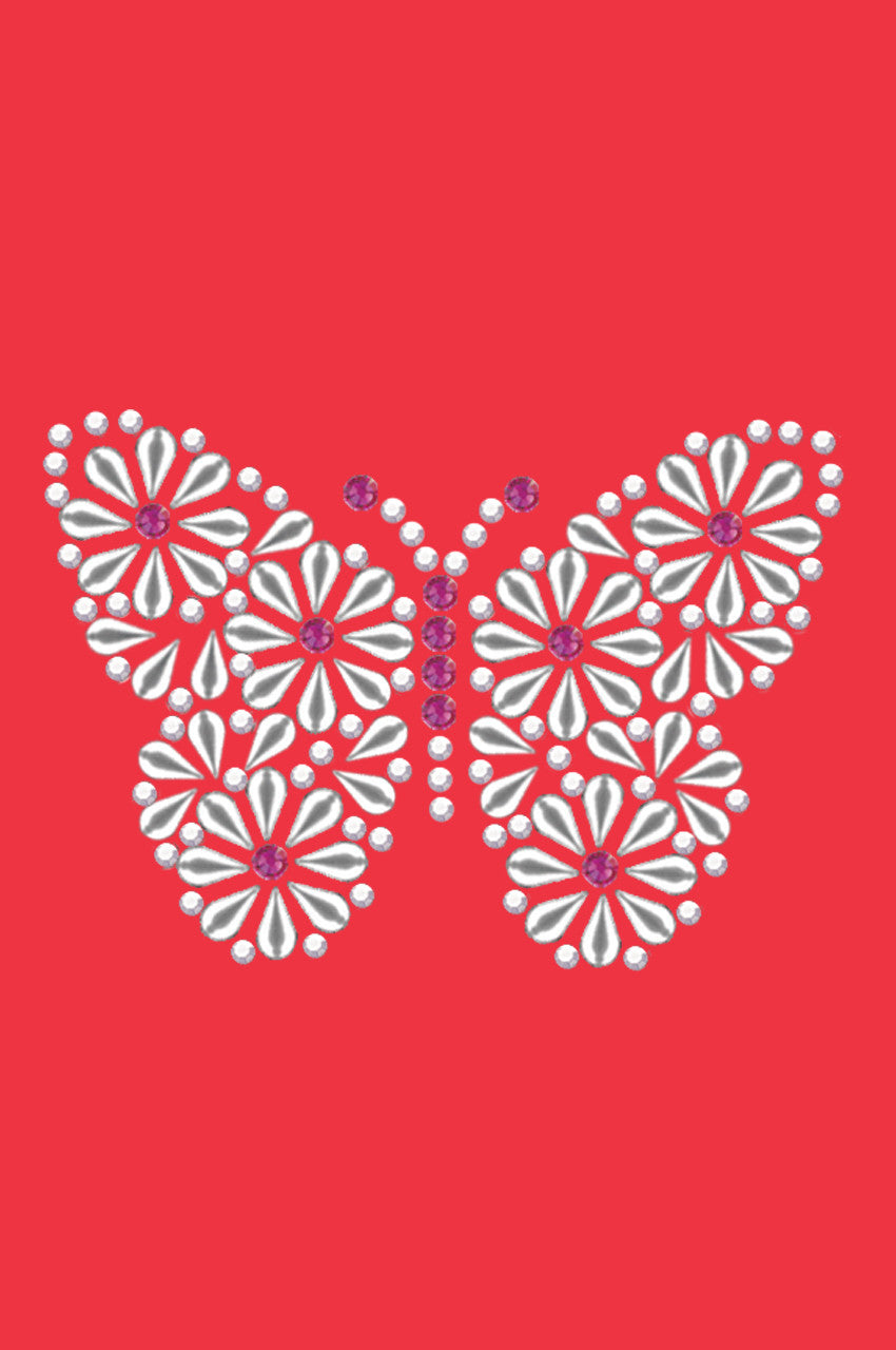 Silver Nailhead Butterfly - Bandannas