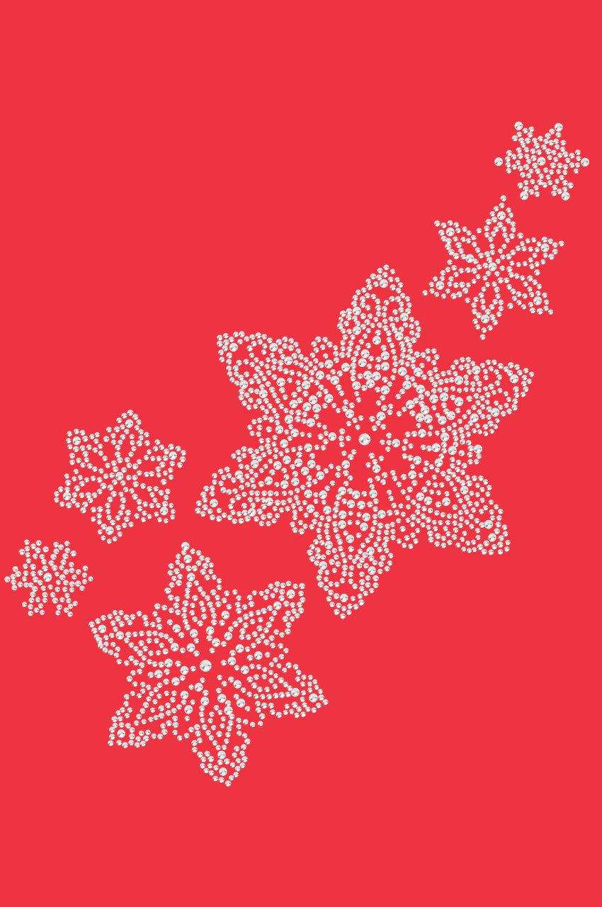 Rhinestone Snowflakes - Bandana