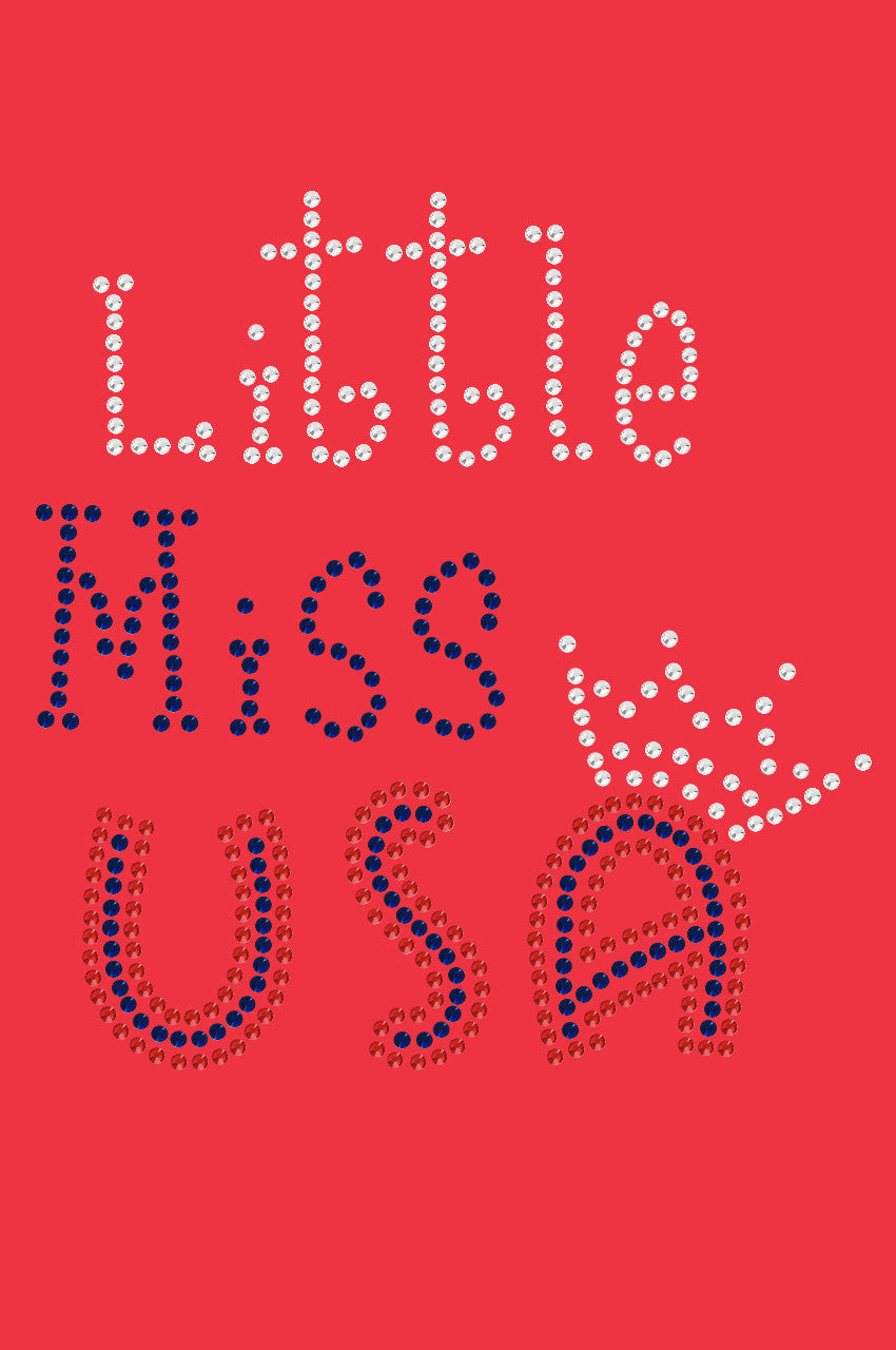 Little Miss USA - Womens T-shirt