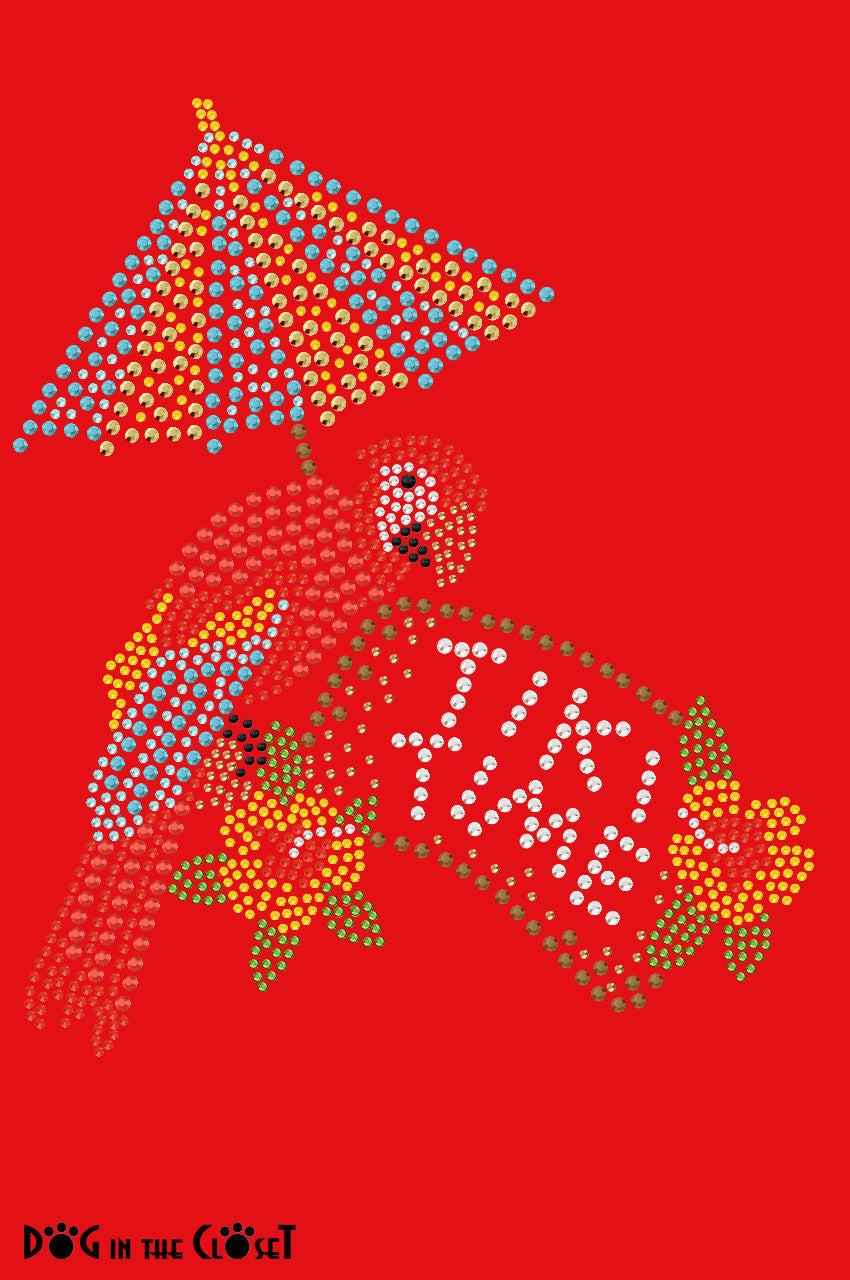 Tiki Time Parrot - Womens Tee