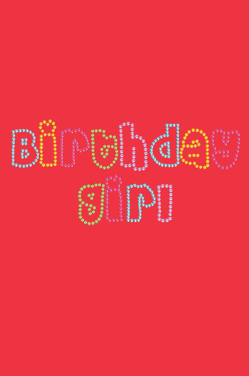 Birthday Girl (Multicolor) - Womens T-shirt