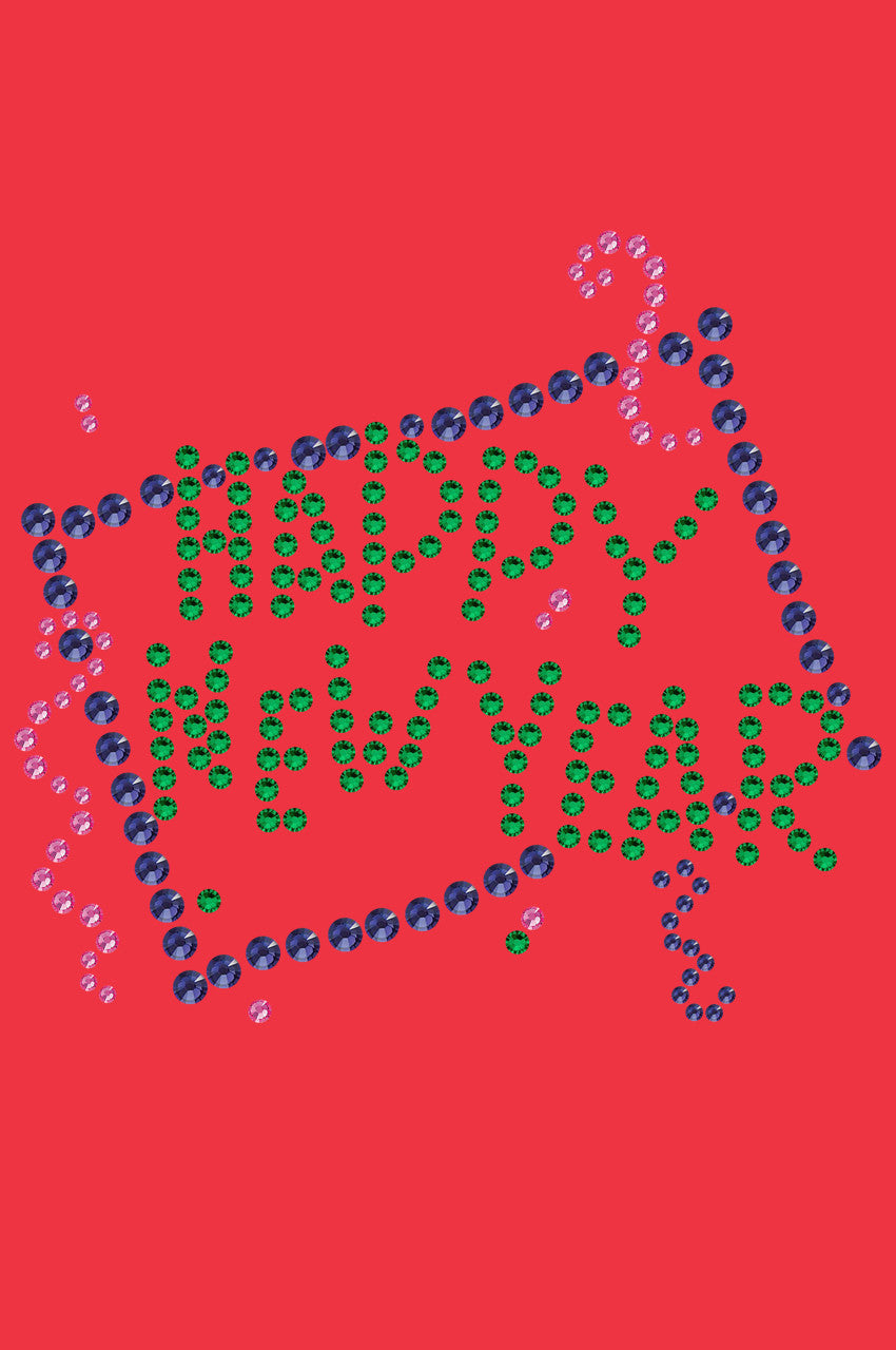 Happy New Year Confetti - Women's T-shirt