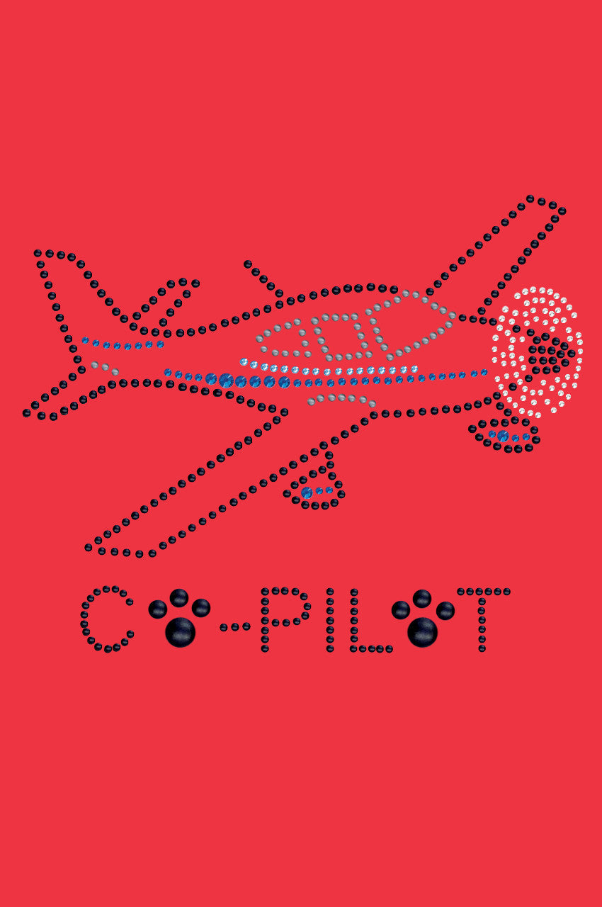 Co-Pilot Airplane (black) - Bandana