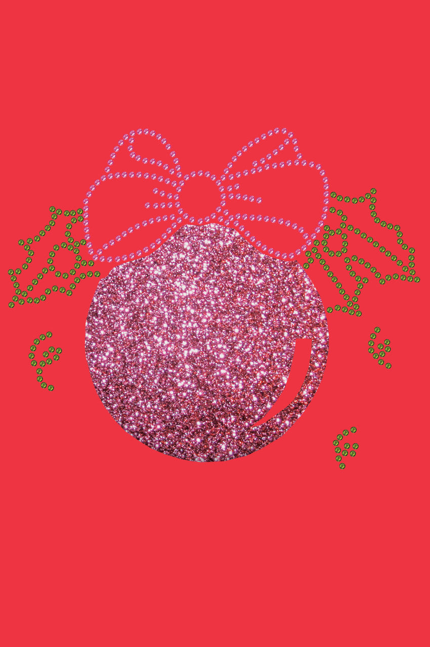 Pink Glitter Ornament - Bandana