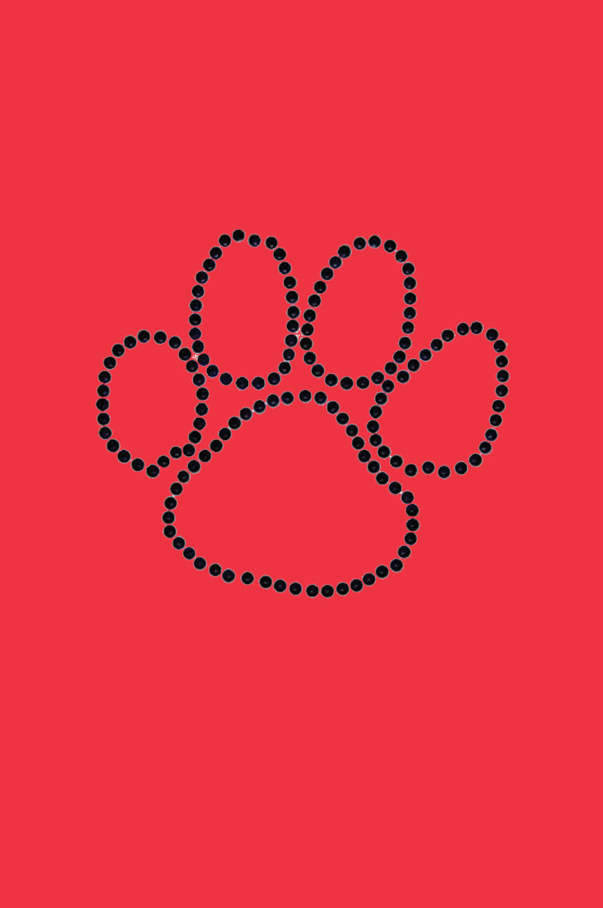 Paw (Black Nailheads) - Womens T-shirt