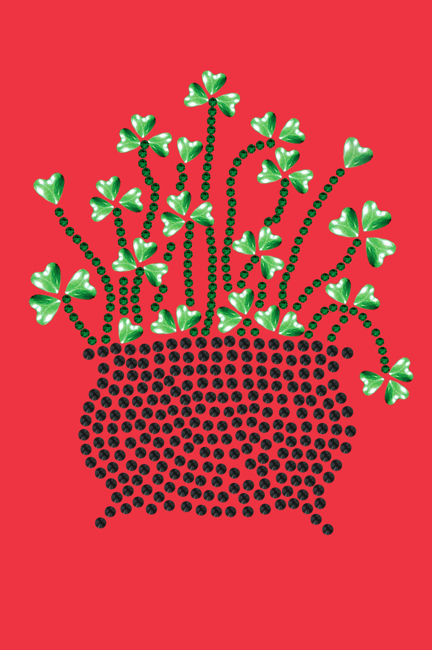 Pot of Shamrocks - Bandanna