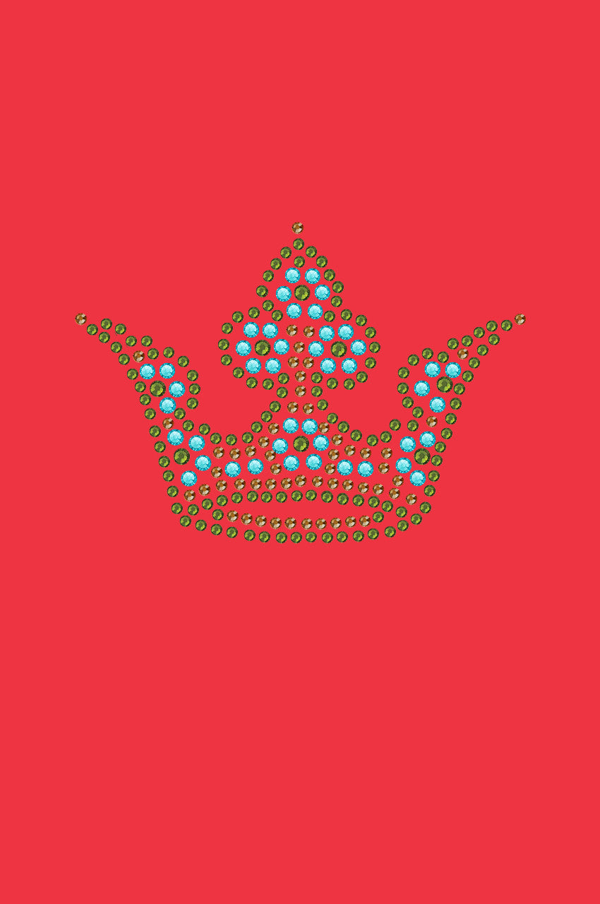 Crown 3 (Lime, Turquoise, & Brown) - Bndana