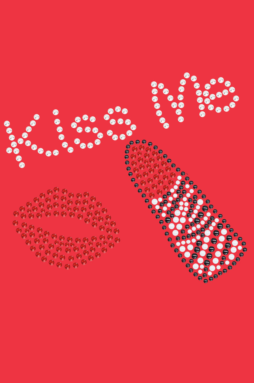 Kiss Me with Lips and Lipstick - Bandanna