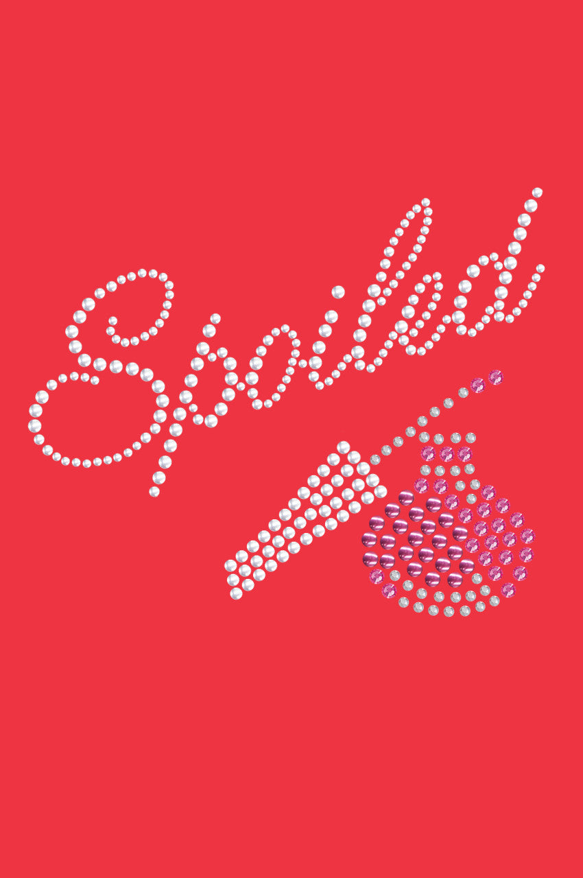 Spoiled with Austrian crystal Nail Polish - Womens T-shirt
