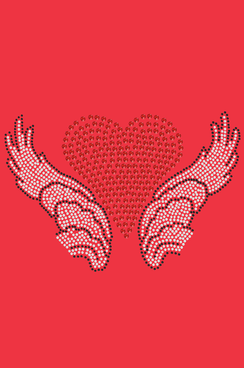Heart with Wings 2 - Womens T-shirt