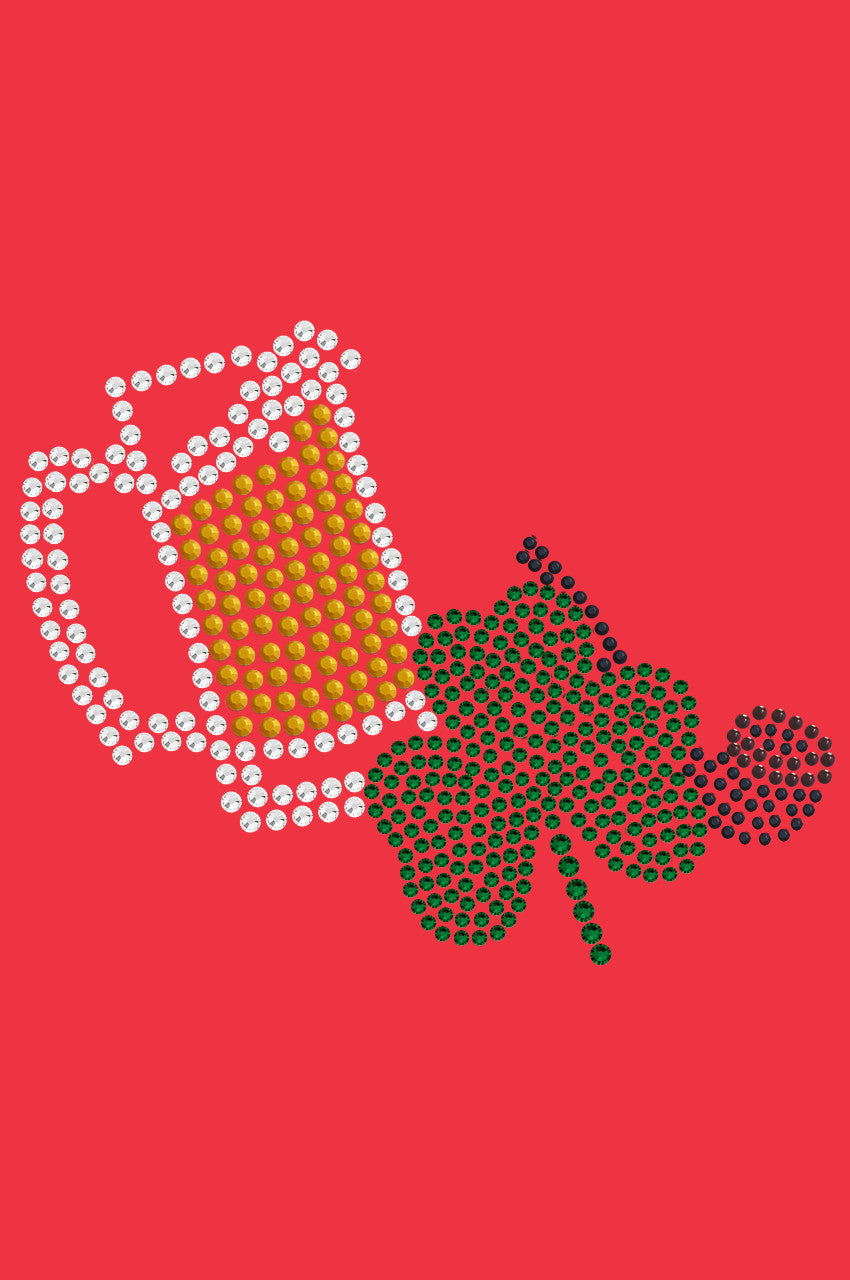 Beer Mug, Clover, & Pipe - Women's T-shirt