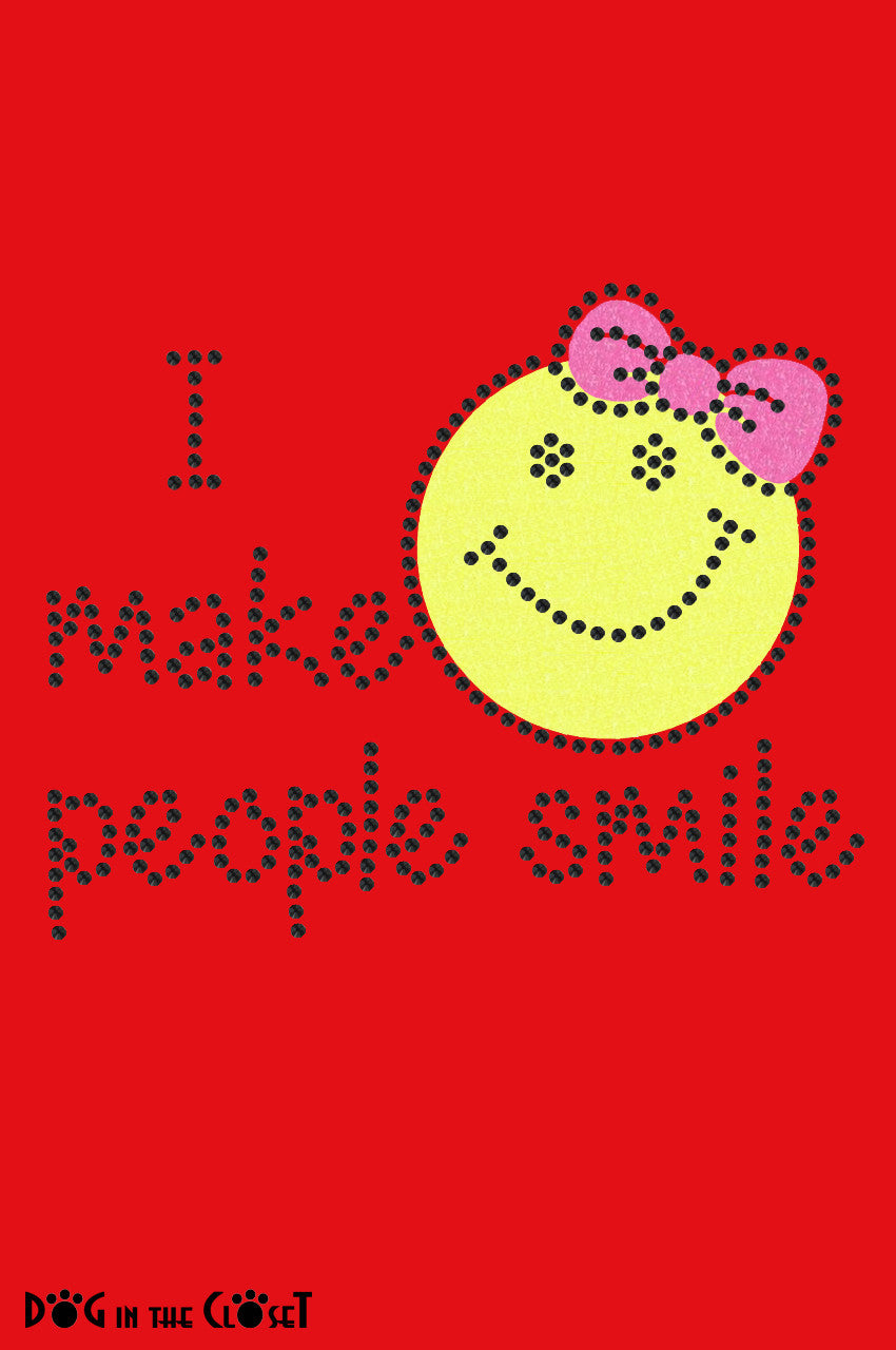 I Make People Smile (Girl) - Womens Shirt
