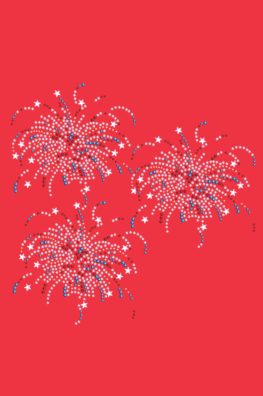 FIreworks (Cluster of Three) - Womens T-shirt