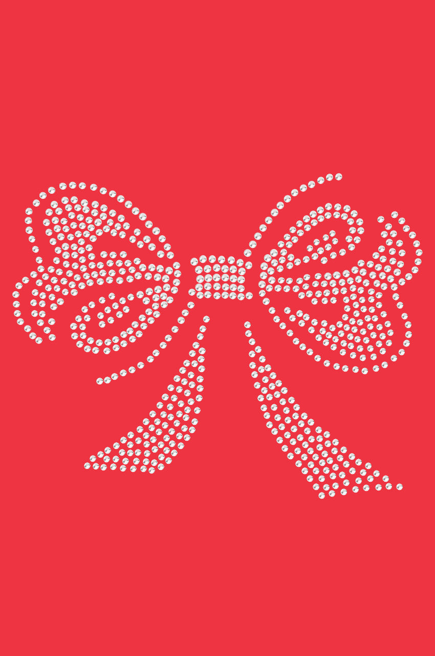 Bow (Rhinestones) - Women's T-shirt