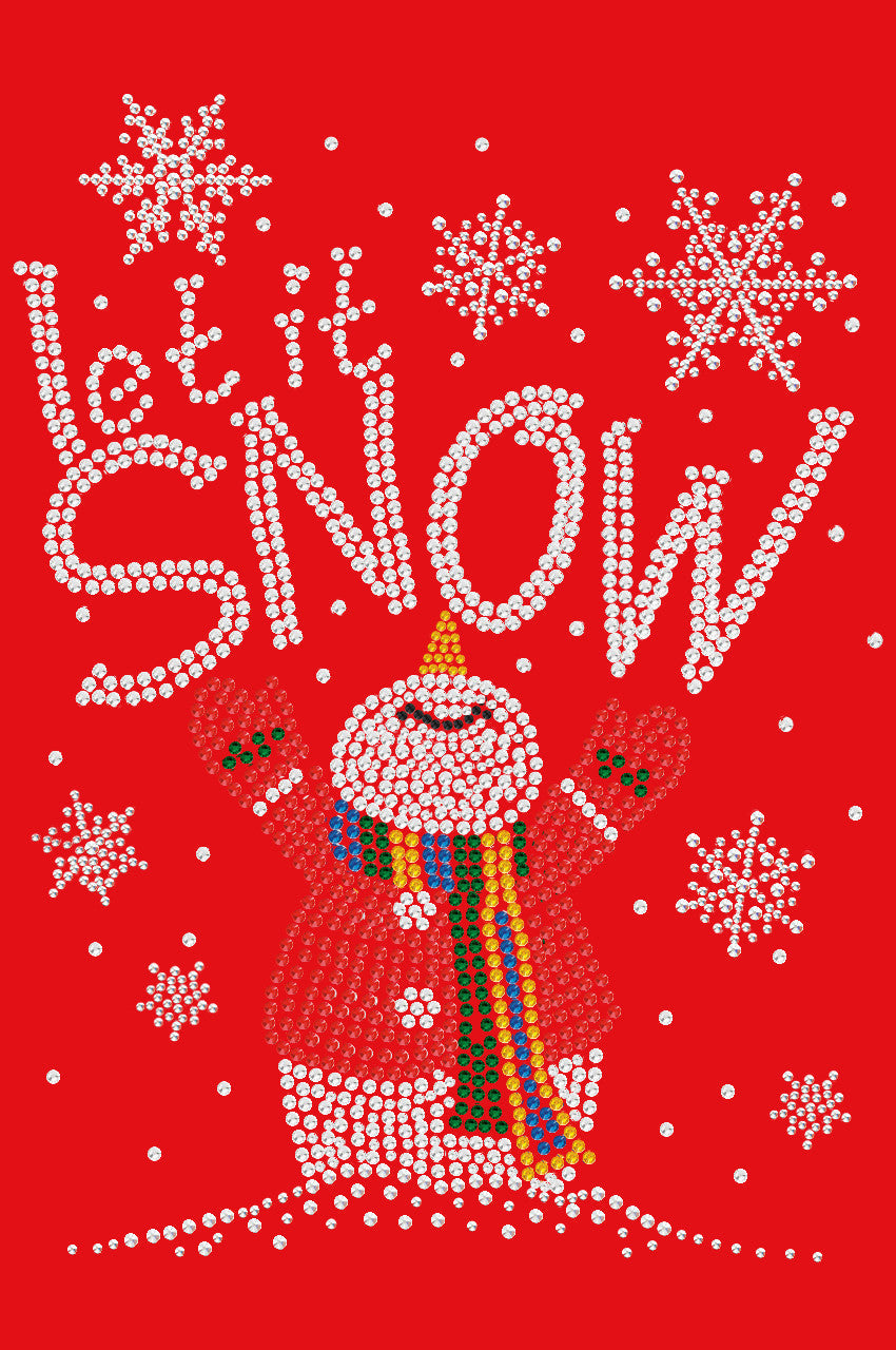 Let it Snow Snowman - Womens Tee