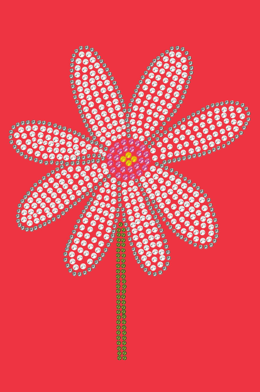 Daisy with Pink Center - Bandanna