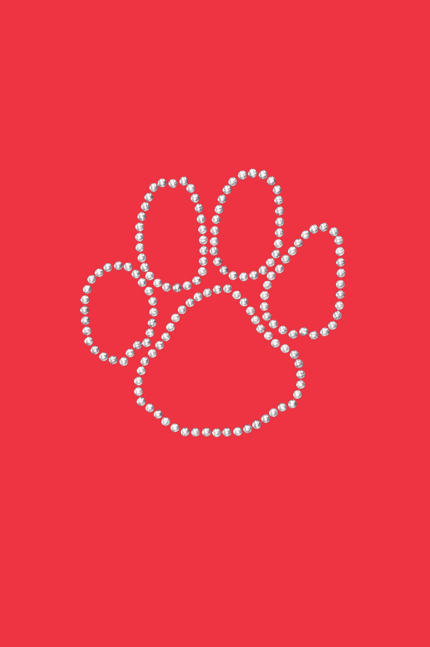 Paw (Silver Nailheads) - Women's T-shirt