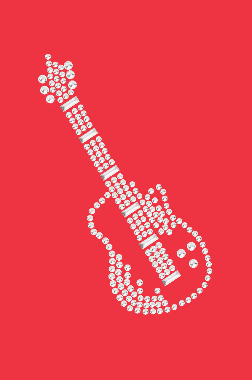 Guitar (Rhinestone) - Bandanna