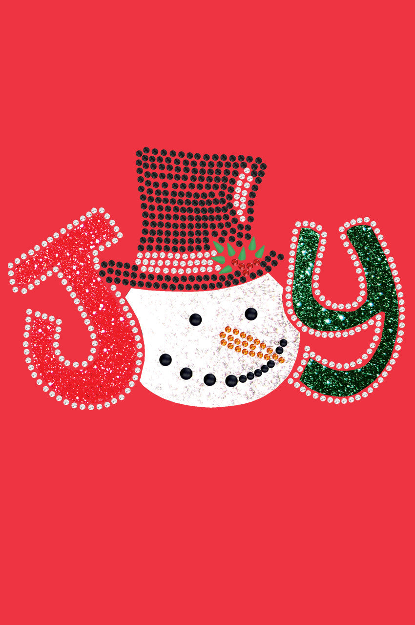Joy Snowman - Womens T-shirt
