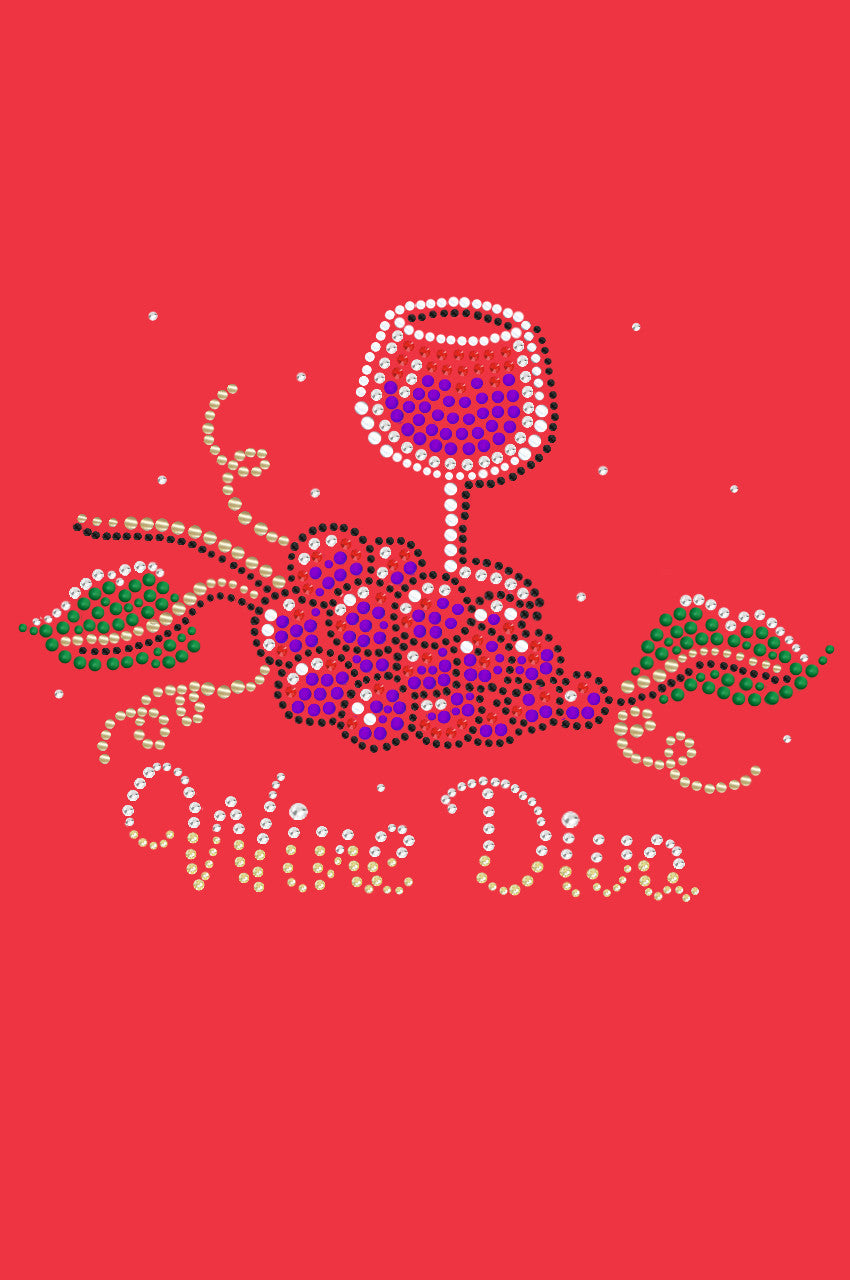 Wine Diva 2 - Womens T-shirt
