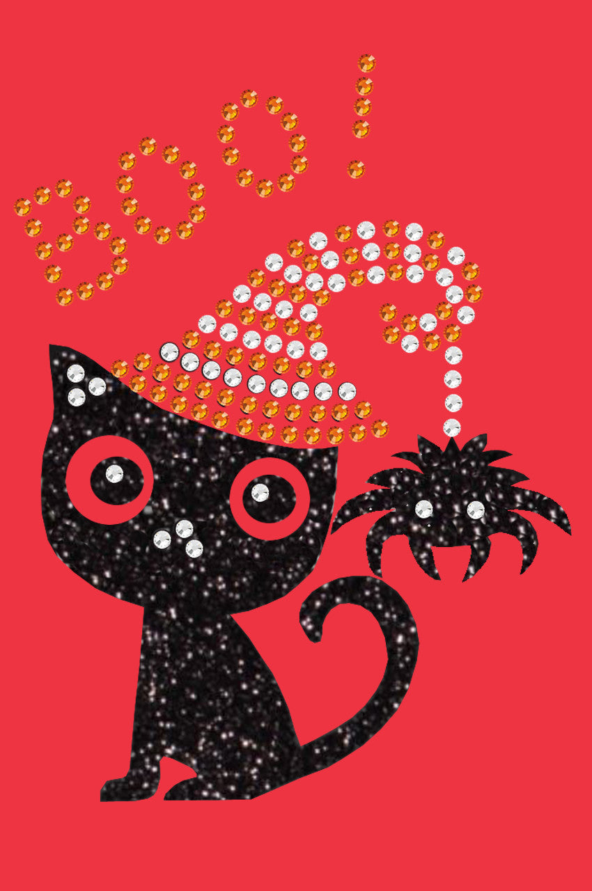 Cat with Spider Hat Bandanna