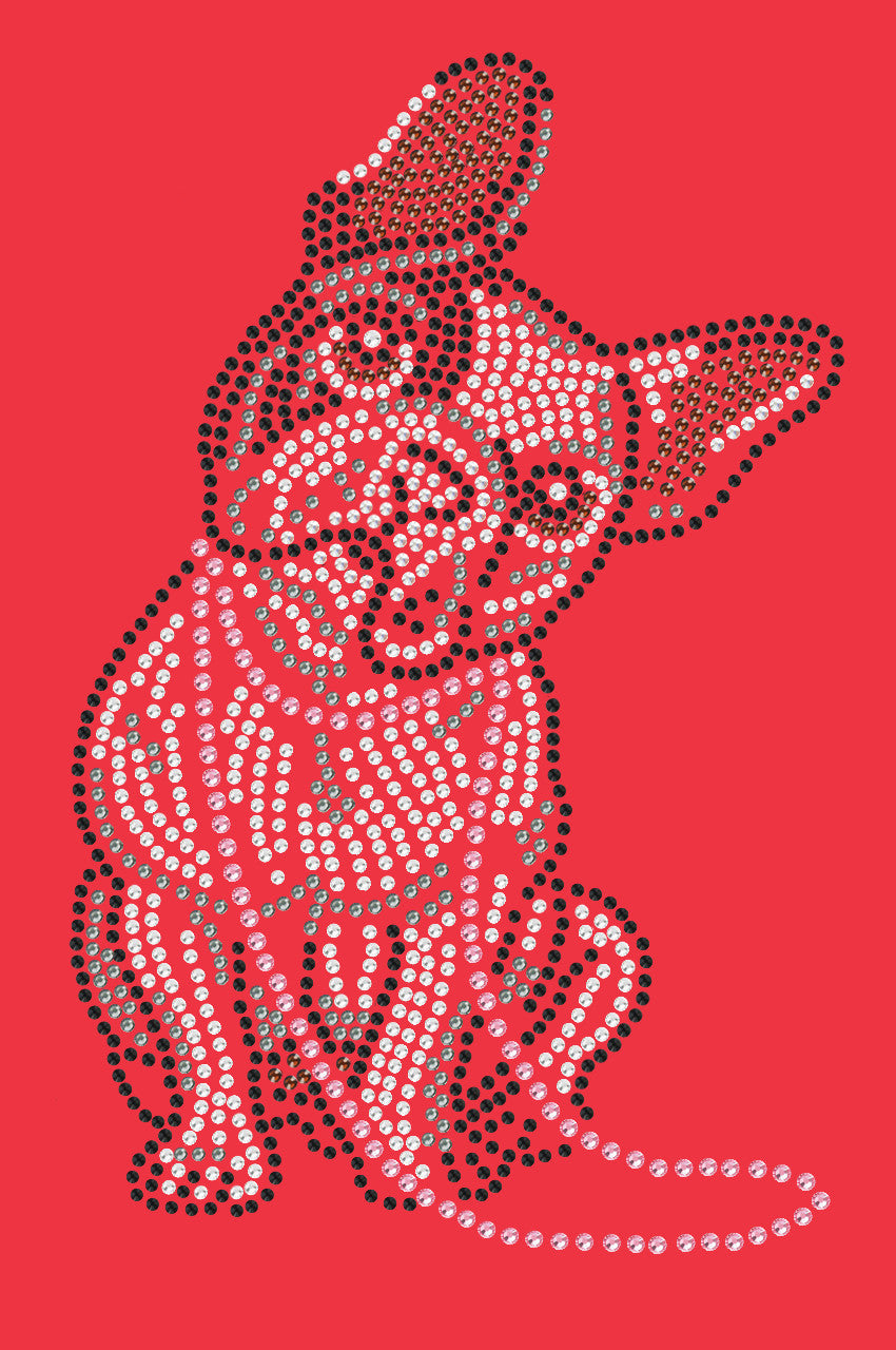 French Bull Dog with Necklace - Womens Tee