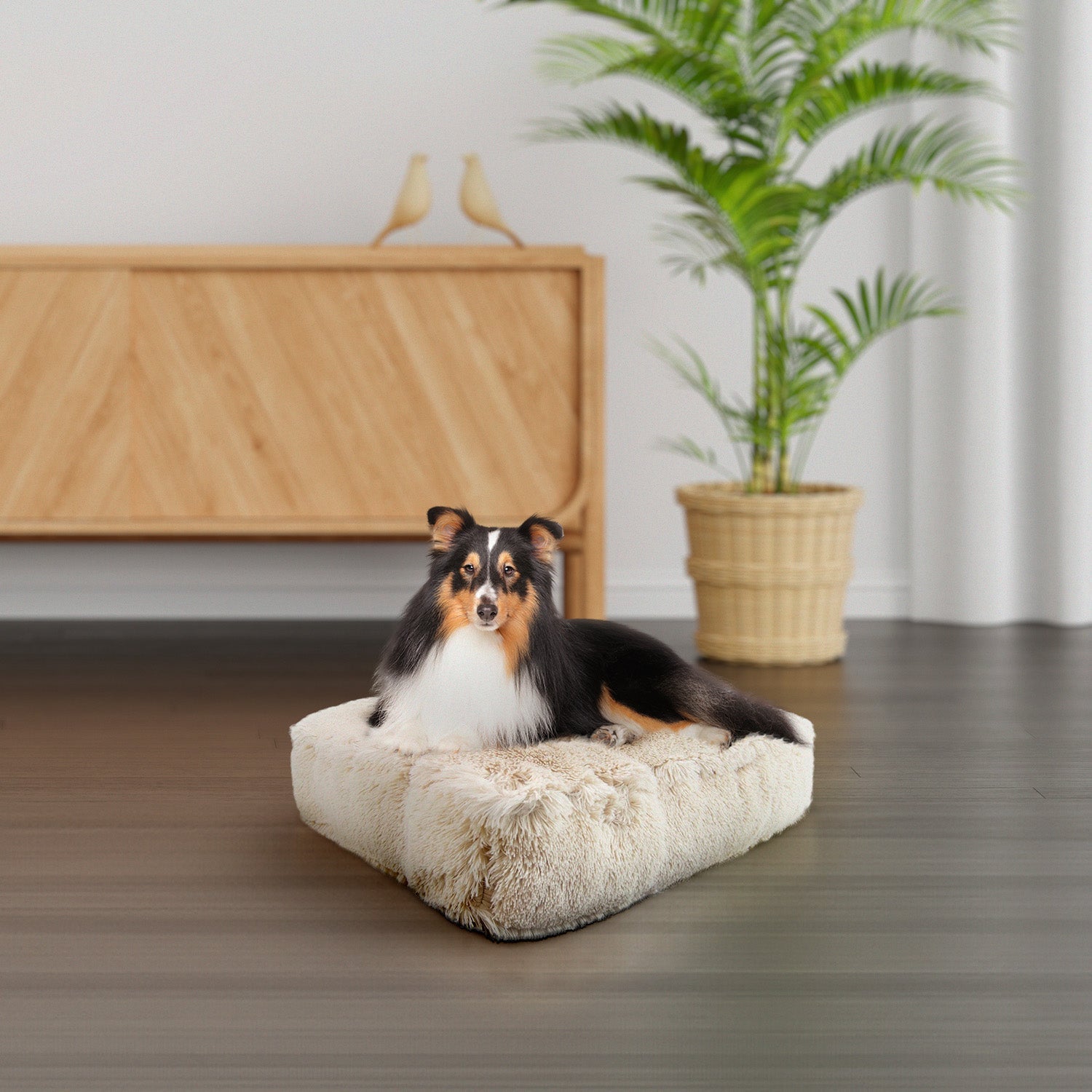 Bessie and Barnie other; fabric Dog Bed - multicolor-3; gray; brown - HT Animal Supply