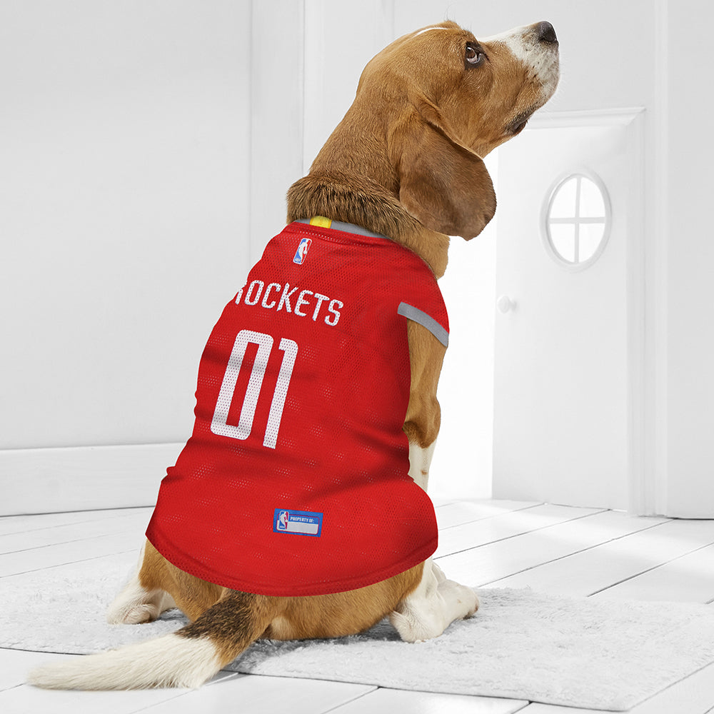 Houston Rockets Dog Jersey - HT Animal Supply