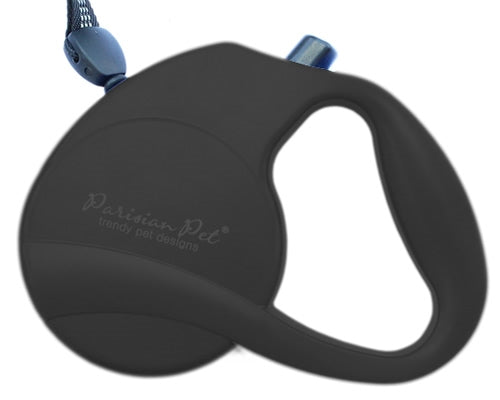 Parisian Pet Retractable Leash M-Black