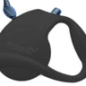 Parisian Pet Retractable Leash M for Dogs & Cats – Stylish 16-Foot Retractable Dog Leash with Ergonomic Handle, Black